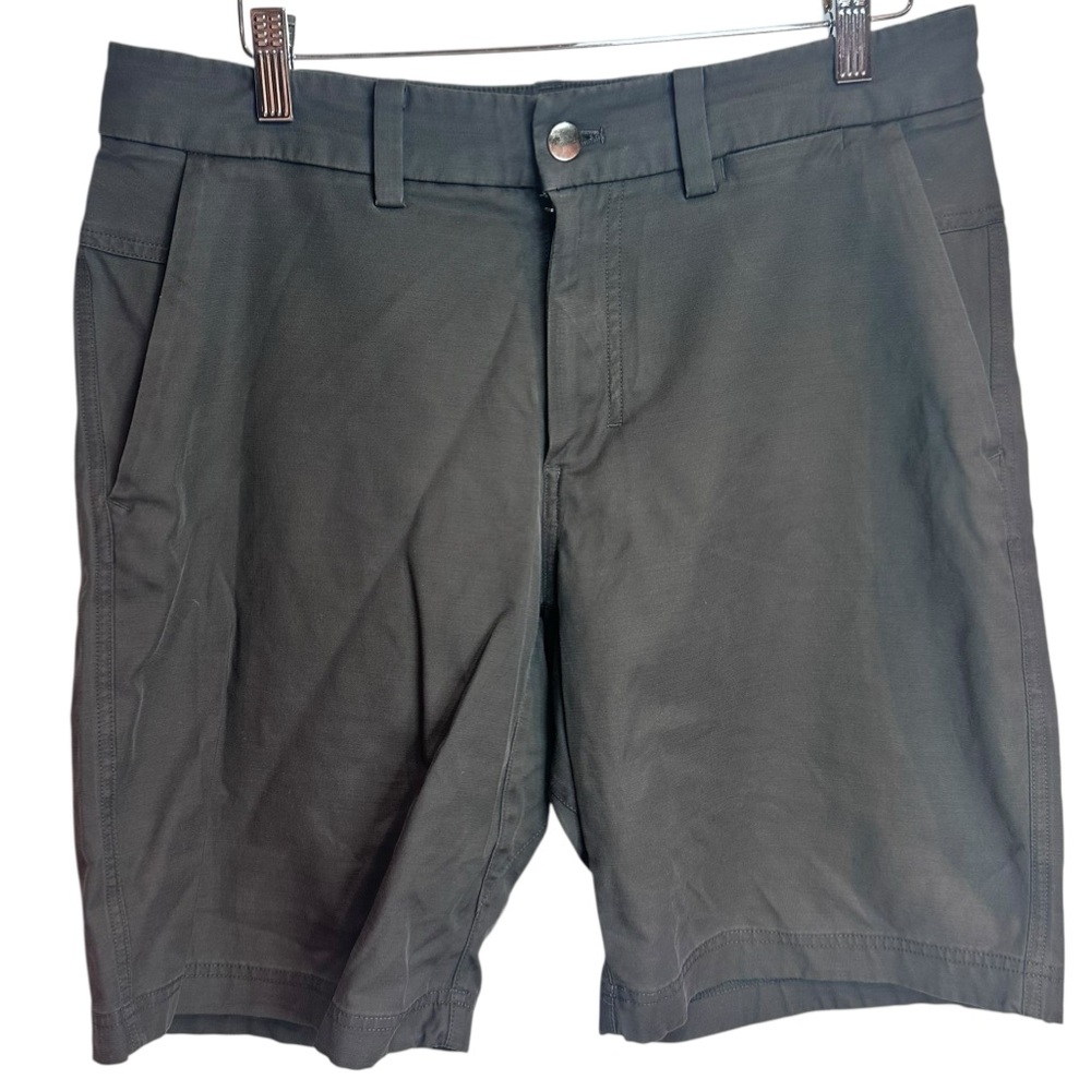Lululemon Commission Shorts Mens 30 Gray‎ Relaxed Chino 9" Khakis